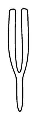 Tuning Fork Colouring Page (Kids, Standard)