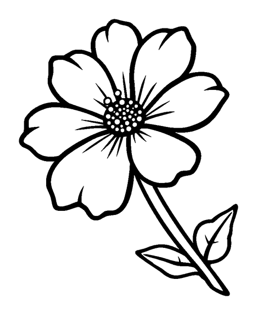 Buttercup colouring page — free printable for kids