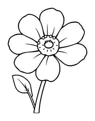 Buttercup Colouring Page (Kids, Standard)