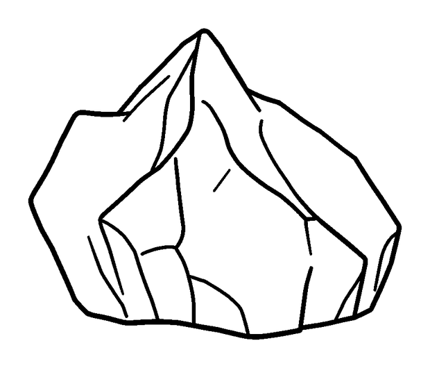 Glacier colouring page — free printable for kids