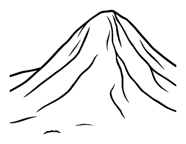Sand Dune colouring page — free printable for kids