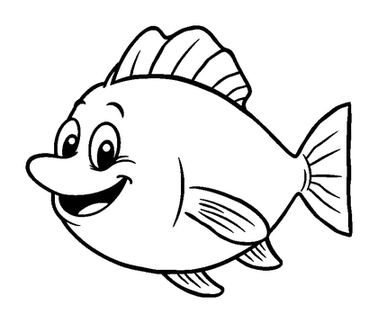 Anglerfish Colouring Page (Kids, Bold & Easy)