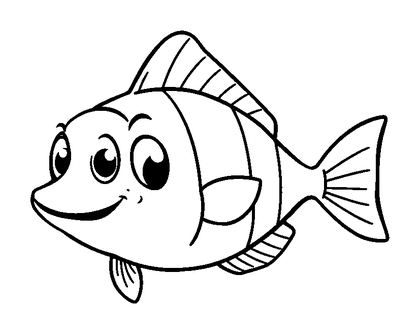 Anglerfish Colouring Page (Kids, Standard)