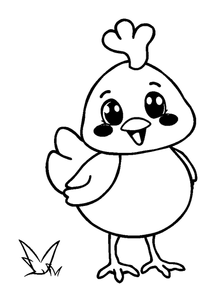 Cockle colouring page — free printable for kids
