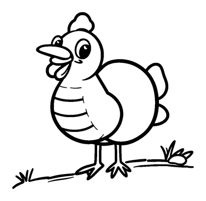 Cockle Colouring Page (Kids, Standard)