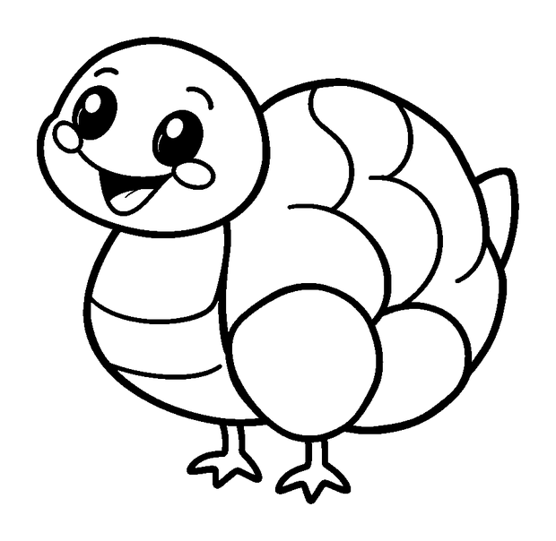 Cockle colouring page — free printable for toddlers