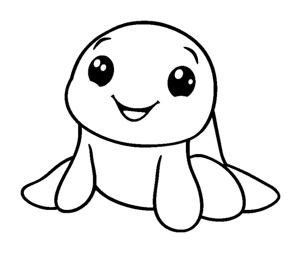 Limpet colouring page — free printable for toddlers