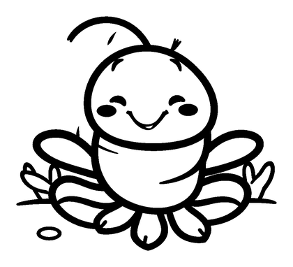 Mussel Colouring Page (Kids, Standard)