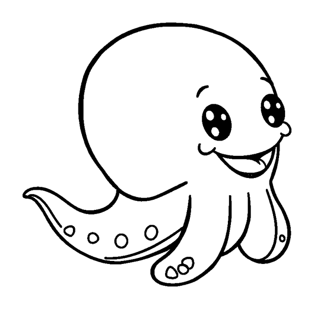 Nautilus colouring page — free printable for toddlers