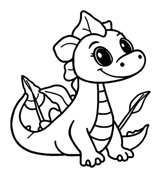 Sea Dragon Leafy Camouflage colouring page — free printable for toddlers
