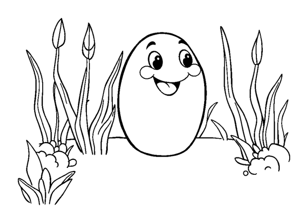 Sea Grass Forest colouring page — free printable for toddlers