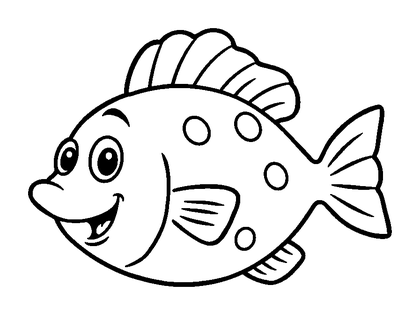 Sunfish Colouring Page (Kids, Standard)