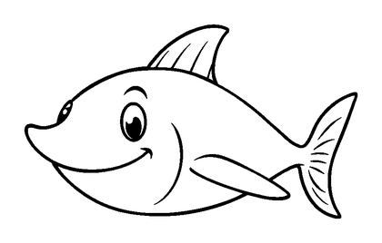 Swordfish Colouring Page (Kids, Standard)
