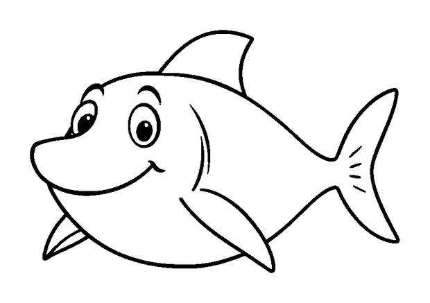 Swordfish colouring page — free printable for toddlers