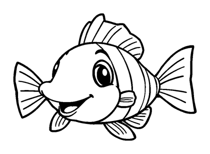 Wrasse Colouring Page (Kids, Standard)