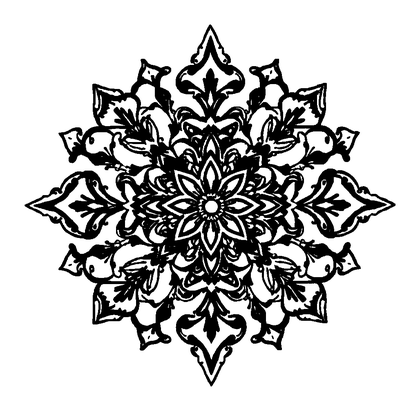 Arabesque Colouring Page (Adults, Standard)