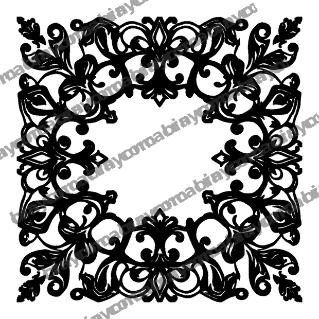 Art Nouveau Curves colouring page — free printable for teens
