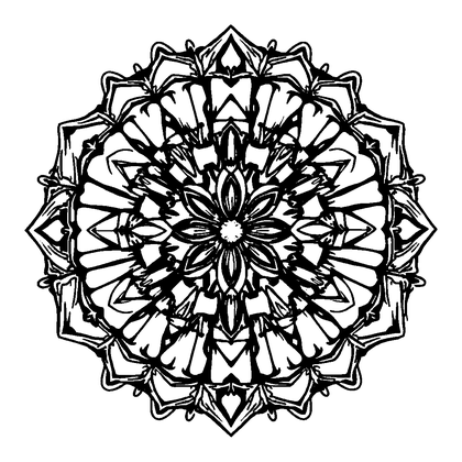 Basket Weave Colouring Page (Teens, Intricate)