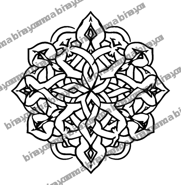 Celtic Knot colouring page — free printable for teens