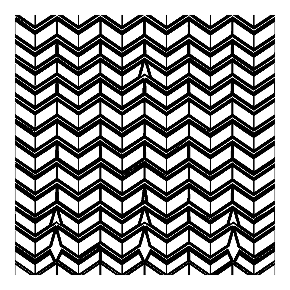 Chevron Pattern colouring page — free printable for teens