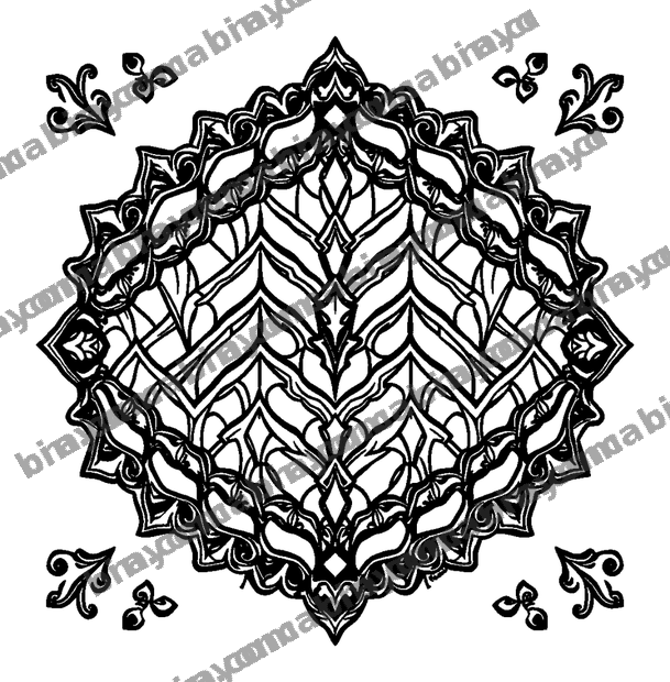 Chevron colouring page — free printable for adults
