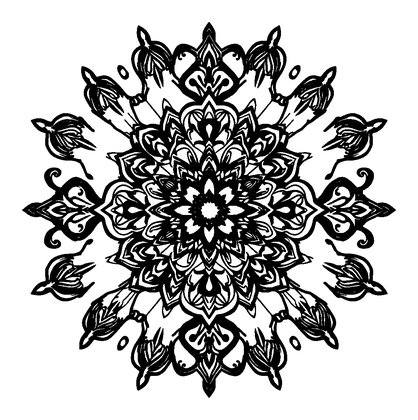 Doodle Colouring Page (Adults, Intricate)