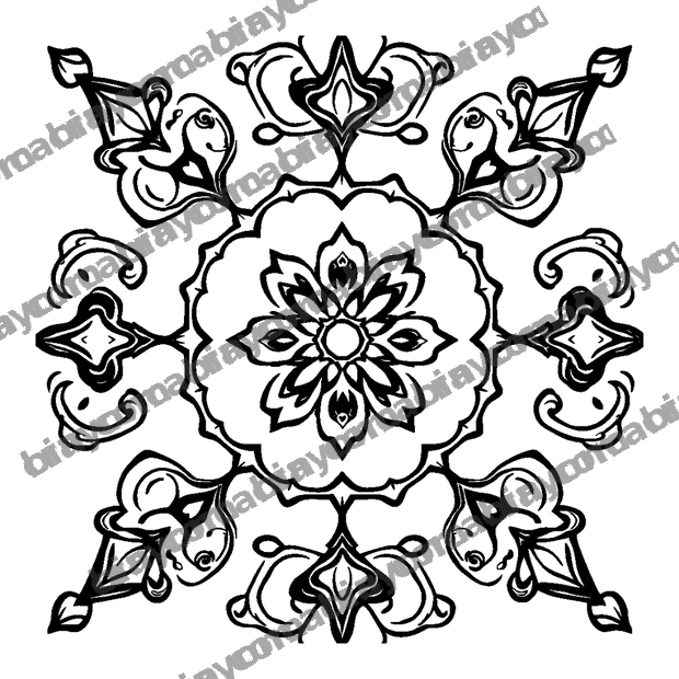Doodle colouring page — free printable for kids