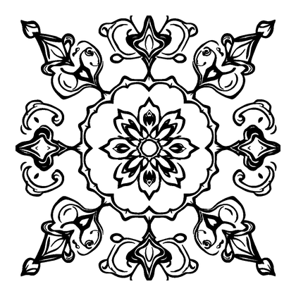 Doodle Colouring Page (Kids, Standard)