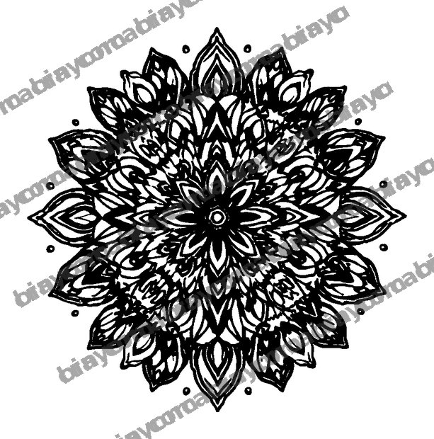 Doodle colouring page — free printable for teens