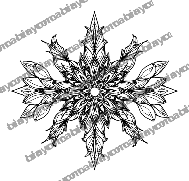 Feather colouring page — free printable for teens