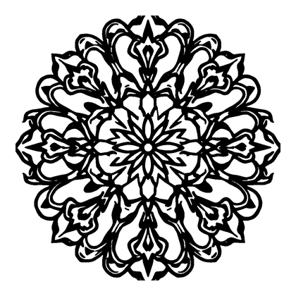 Fretwork Colouring Page (Kids, Standard)