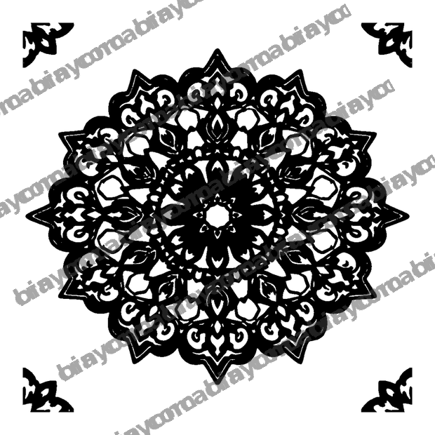 Fretwork colouring page — free printable for teens