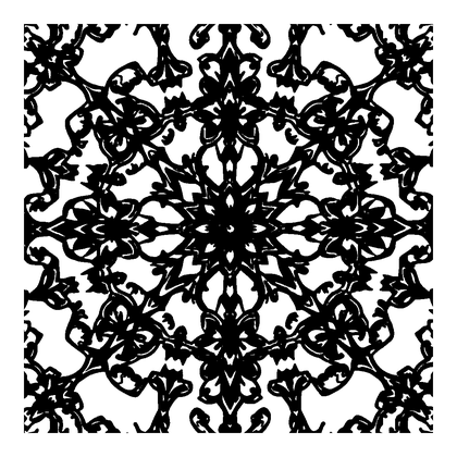 Geometric Grid Colouring Page (Adults, Intricate)