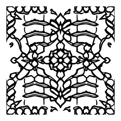 Herringbone Colouring Page (Kids, Standard)