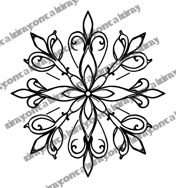 Interlaced Ribbons colouring page — free printable for kids