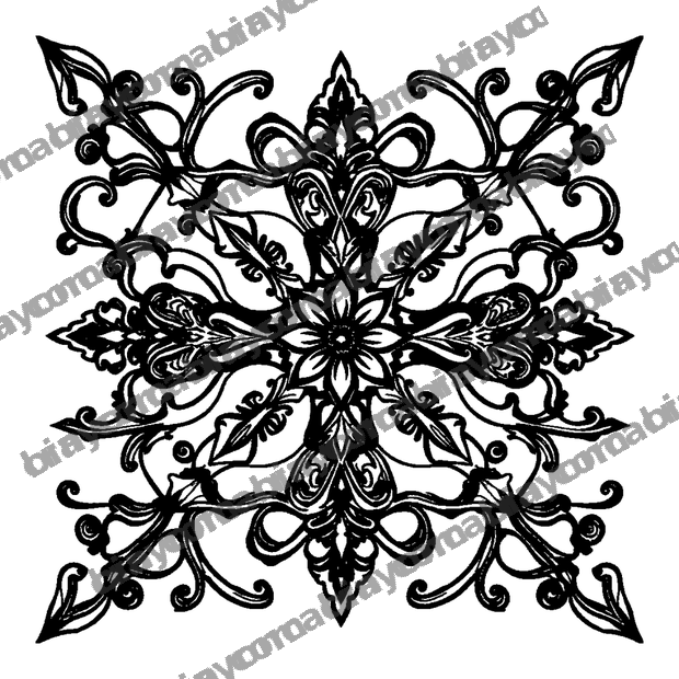 Interlaced Ribbons colouring page — free printable for teens