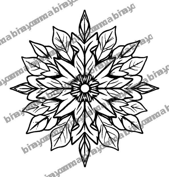 Leaf colouring page — free printable for kids
