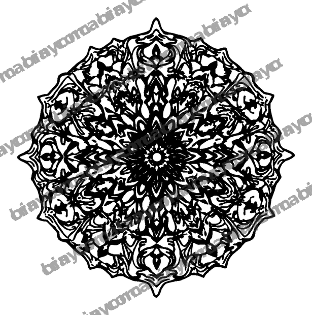 Mosaic colouring page — free printable for teens