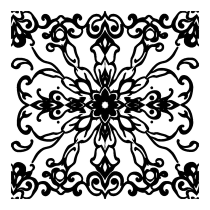 Ogee Colouring Page (Kids, Standard)