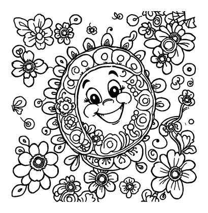 Paisley Colouring Page (Adults, Standard)