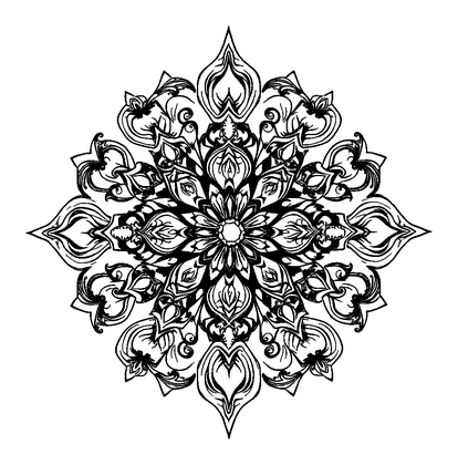 Paisley Colouring Page (Teens, Intricate)