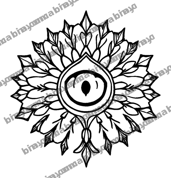 Peacock Feather Eye colouring page — free printable for kids