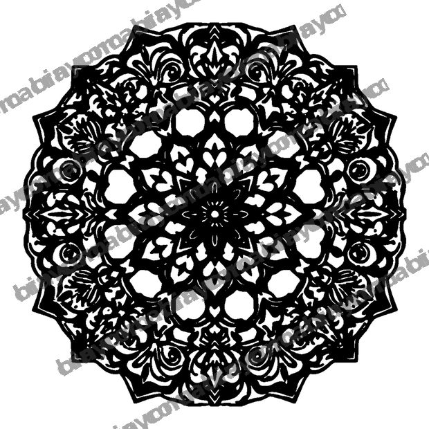 Penrose Tiling colouring page — free printable for adults