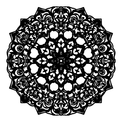 Penrose Tiling Colouring Page (Adults, Intricate)