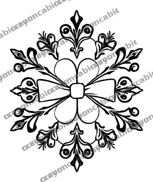 Ribbon Swirl colouring page — free printable for kids