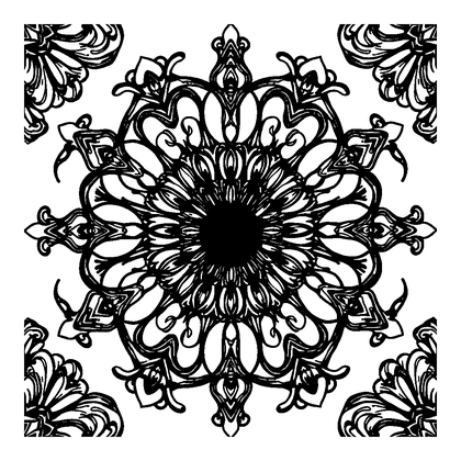 Ripple Colouring Page (Adults, Intricate)