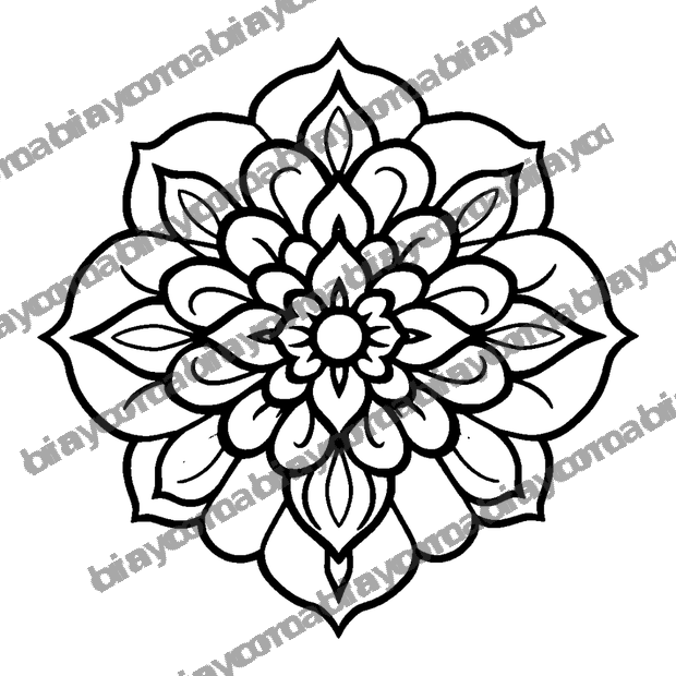 Scallop colouring page — free printable for kids