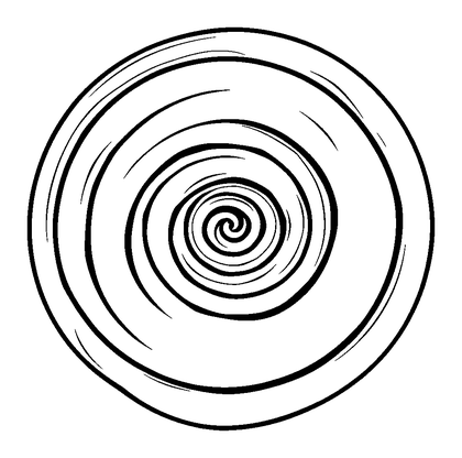 Spiral Pattern Colouring Page (Teens, Standard)