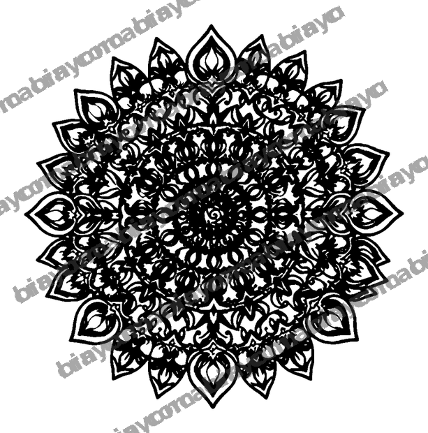 Spiral colouring page — free printable for adults
