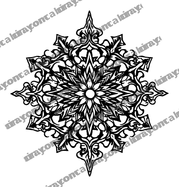 Stained Glass Panel colouring page — free printable for teens